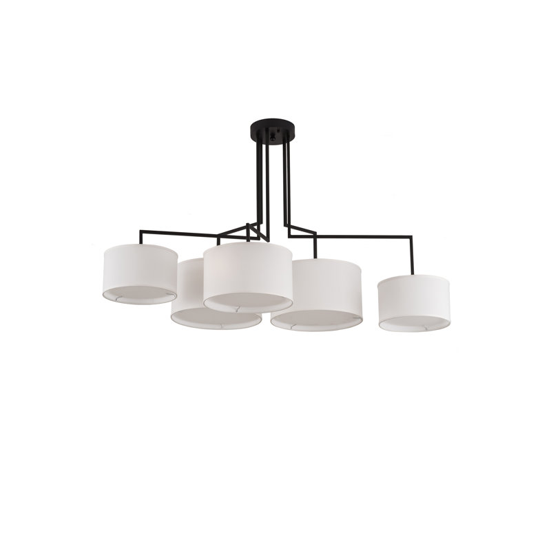 Lustre tambour 5 lumières Dajanay