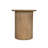 Astro Oak Side Table, Brown
