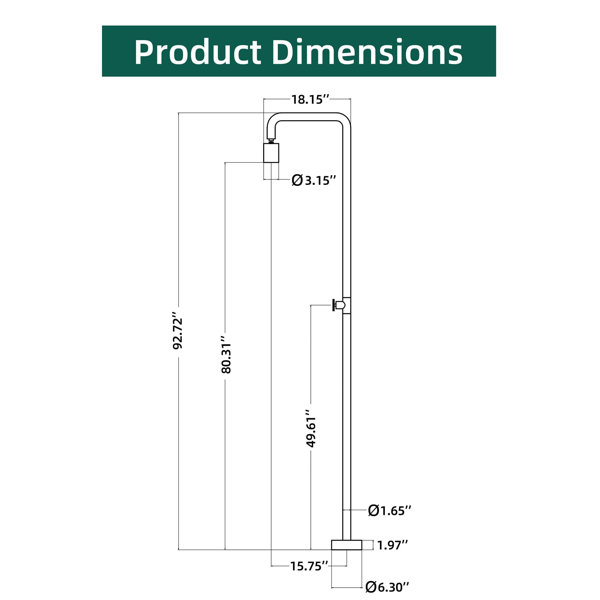 Dimensions du produit