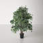 48'' Faux Tree in Pot Liner