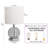 Crystal Base Table Lamp