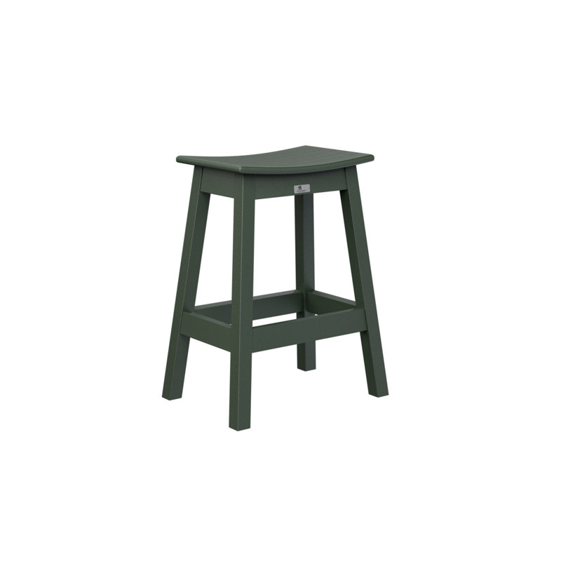 Tabouret de comptoir berlinois Berlin, Vert kiwi, 24.75"