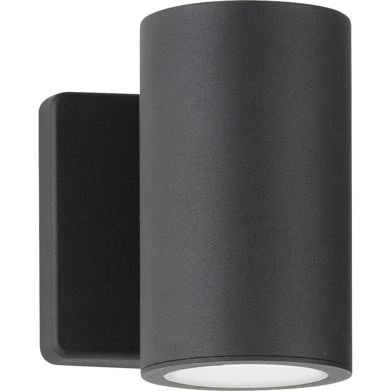 LED wall mount up/downlight cylinder, 5.62" H x 5.5" W x 4.5" D