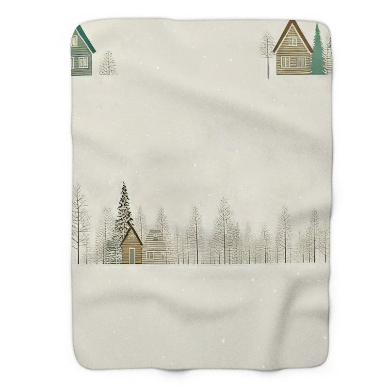 Cozy Frostfall - couverture 1 pièce, Lit simple