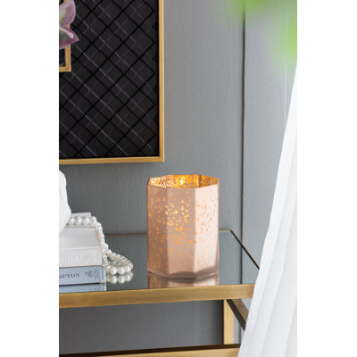 Ouragan de table en verre 5,9 po