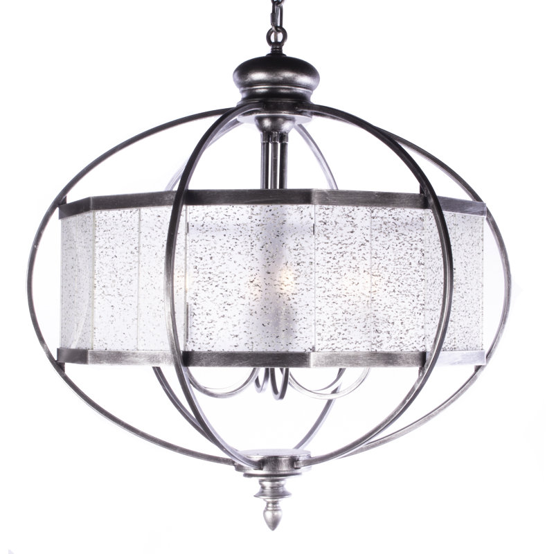 Ozbourn 4 - Light Dimmable Globe Chandelier