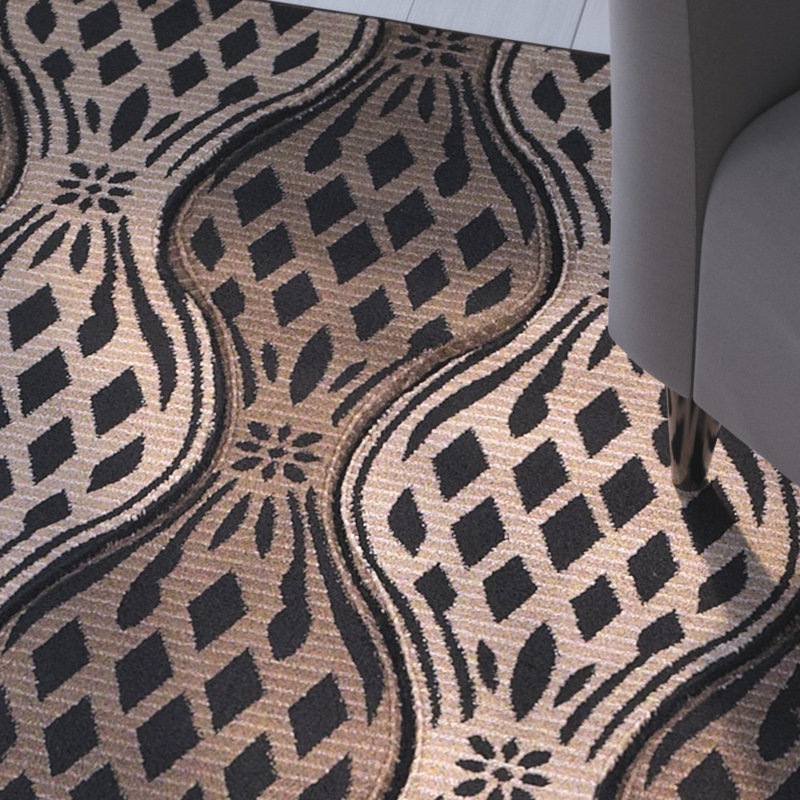 Cramden Abstract Indoor Rug, Rectangle 5' x 7'7"