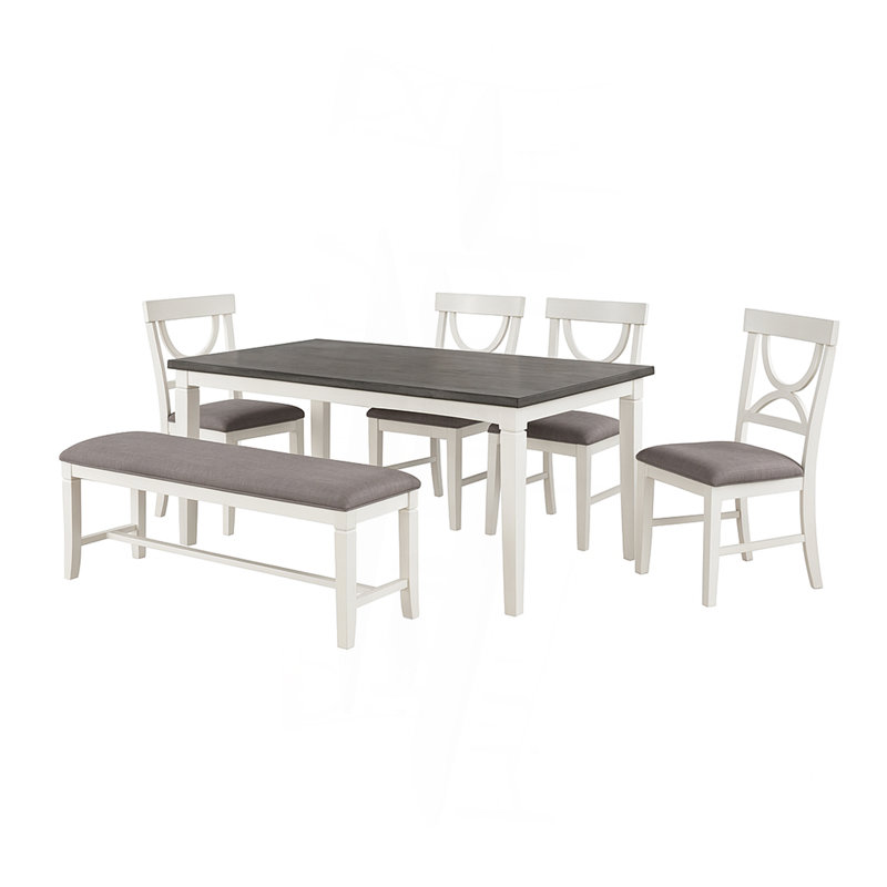 6 Piece Wood Dining Set