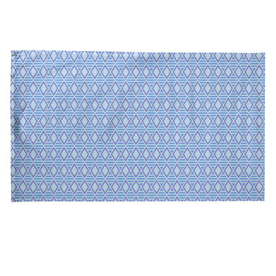Serviette de thé à carreaux géométriques