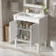 Meuble-lavabo 30 po avec lavabo en céramique-702205082