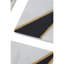 Aybek Marble Square 4 Piece Coaster Set