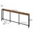 Rustic Console Table – Space-Saving Design, Power Strip Included, Ideal For Tight Spaces, Easy Assembly-1410479230
