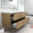 Moncear 59'' Single Bathroom Vanity with Acrylic Top-348527874