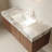 Jaime Wall-Mounted Bathroom Vanity with Ceramic Sink