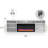 Modern 79" Fireplace TV Stand for TVs Up to 85" with Cat Litter Box,LED Light Entertainment Center With 36" Electric Fireplace and Graphene Heating