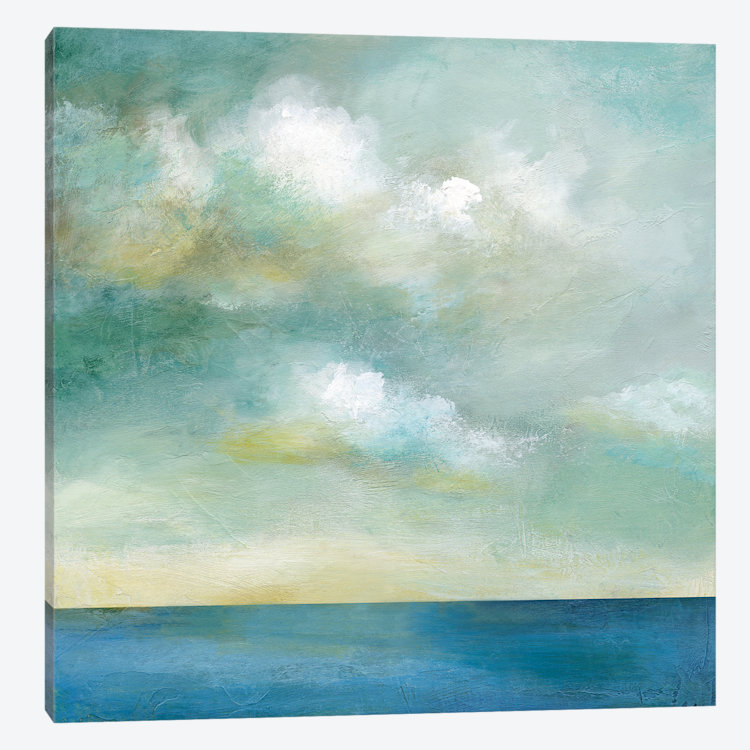 «Cloudscape I», reproduction sur toile, H 37 po x l 37 po x P 1,5 po, Toile tendue, Pas de tapis