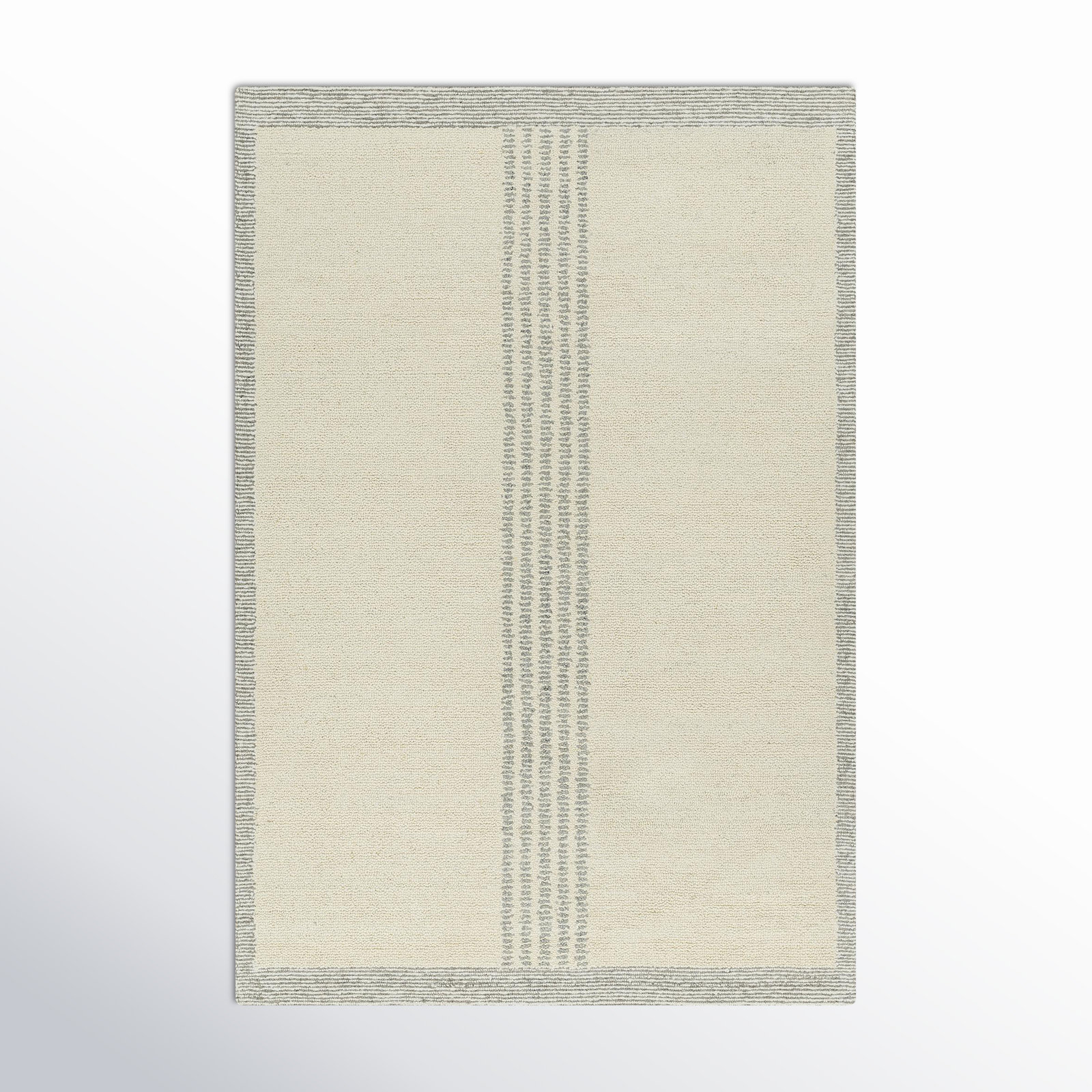 Analeya Hand-Tufted Striped Rug, Rectangle 8' x 10'