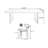 Bobb 6 - Person Nut-brown Rectangular Solid Wood Dining Table Set-126050550-126050551
