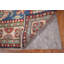 Tapis oriental bleu à motif géométrique Kazak 5