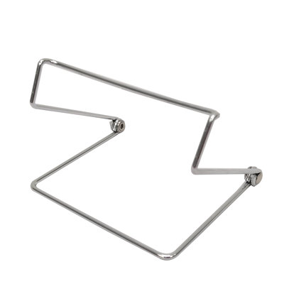 Wire Easel for Table Top with Wide Base, 5-5/8 x 4-1/2 - Black