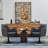 Loms Genuine Leather Swivel Accent Chair-940072826