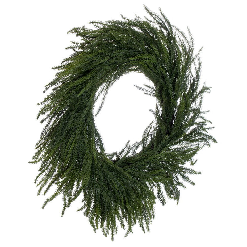 Couronne en faux pin 28 po