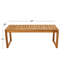 Eugeney Rectangular Outdoor Coffee Table , 47.2'' in. W 19.2'' in. D