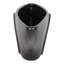 Bol décoratif moderne en céramique pour décoration intérieure - Bol décoratif minimaliste pour console ou salon - 16 po, noir