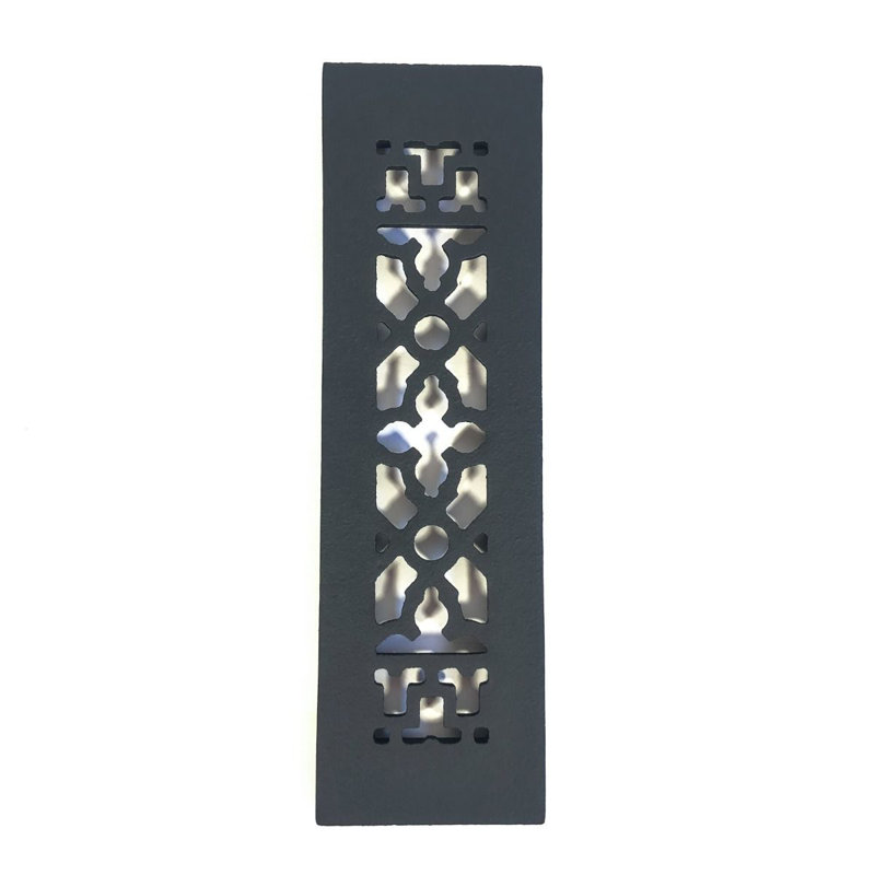 Grille 10 po x 2 1/4 po, Ouverture dans le plancher (sans trous ni vis)