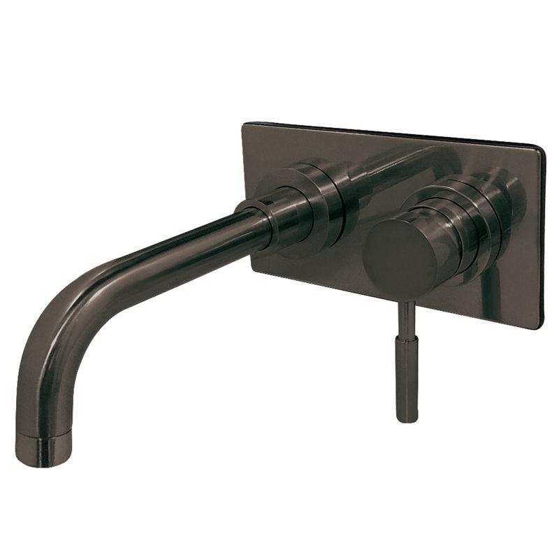 South Beach Wall Mount Bathroom Faucet, Oil Rubbed Bronze