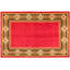 Via Como - 'Royal Gift Red' Rug - Size 6'7" X 9'10"