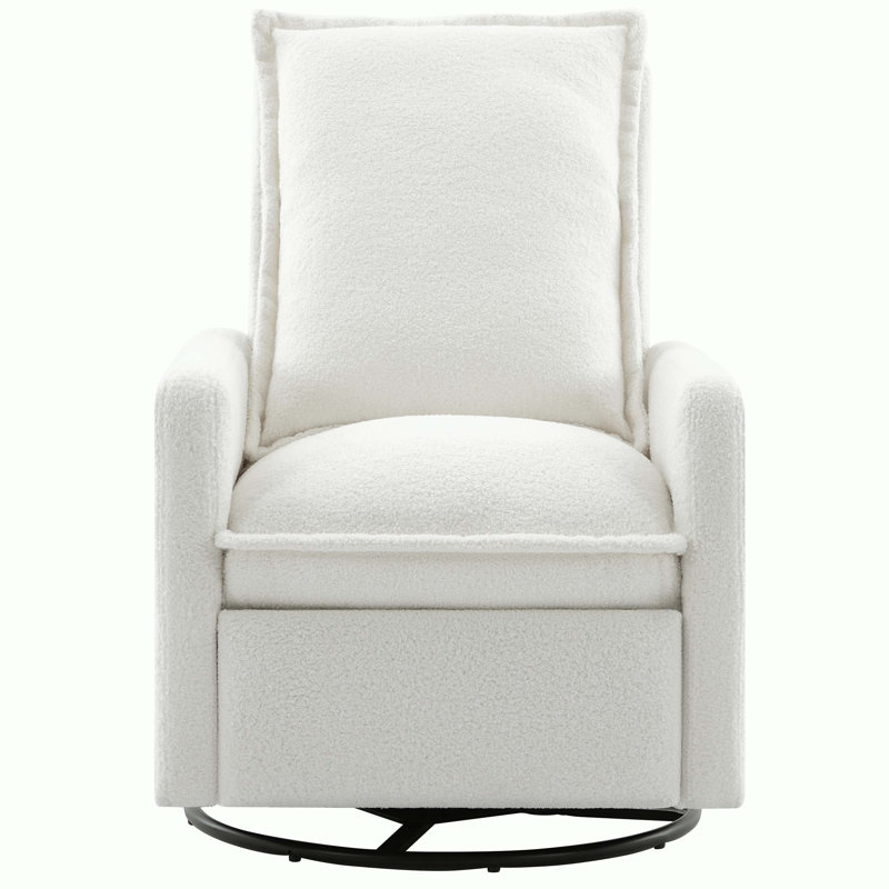 Fauteuil inclinable et pivotant, Boucle blanche