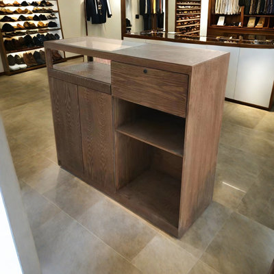 Armoire pour îlot central de style rétro