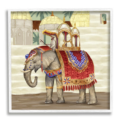 «Elephant Parade Eastern», impression sur toile