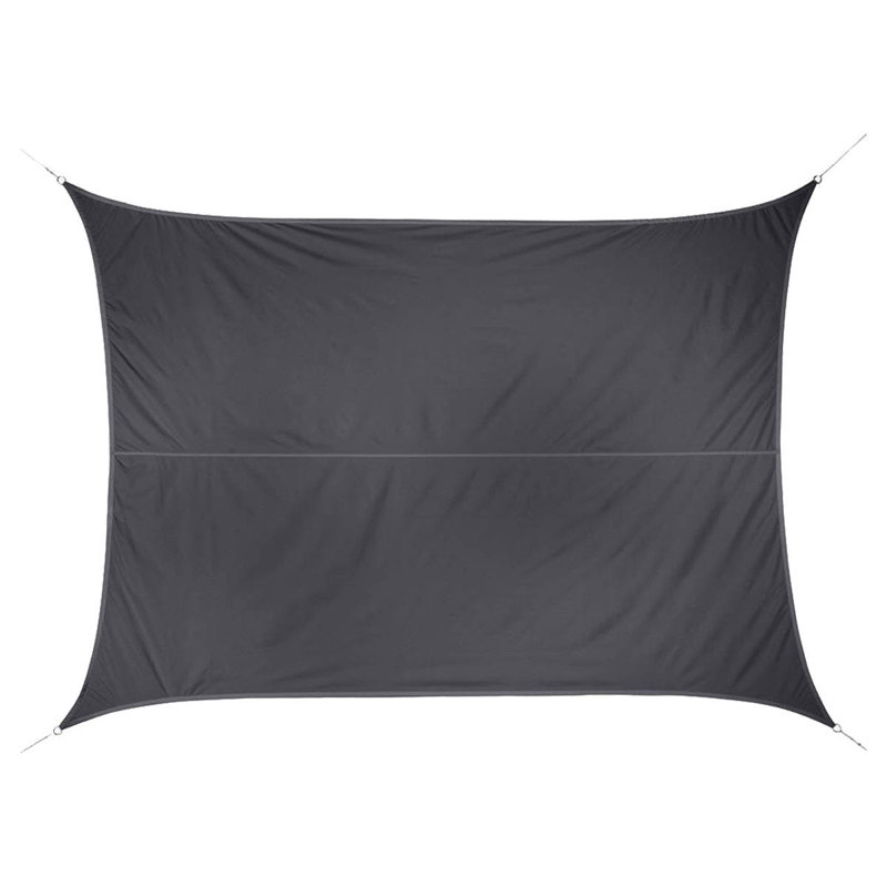 Phalangère 3m x 4m Rectangular Shade Sail, Dark Grey