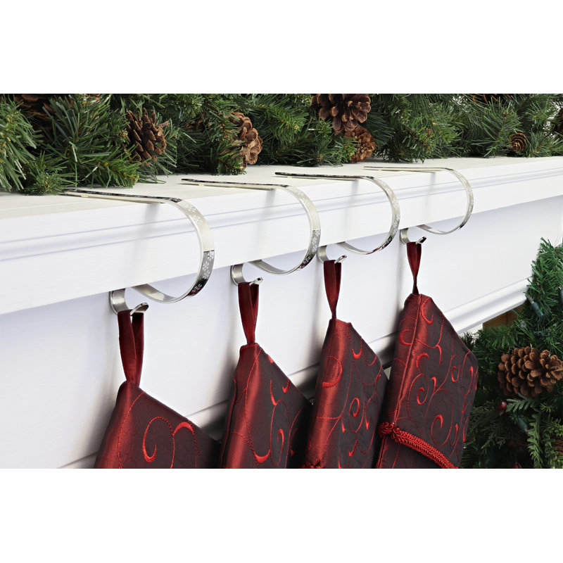 Porte-chaussette Original MantleClip, Argent flocon de neige