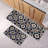 Elegant Carmen Kitchen Mat and Runner Regal Tile Design, Low-Profile, Universal Fit, 32"/47"Lx20"W-91229696