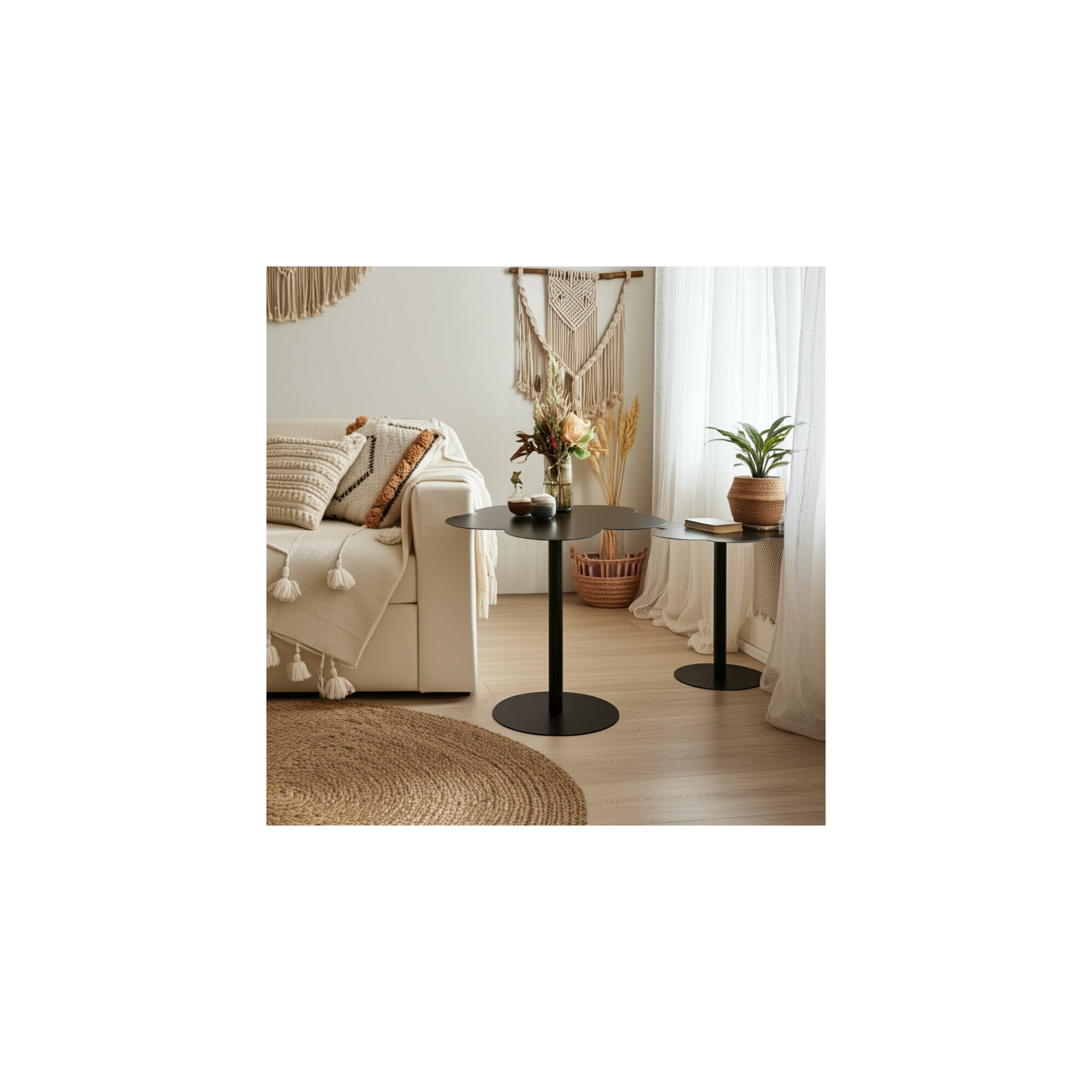 Huron Iron End Table