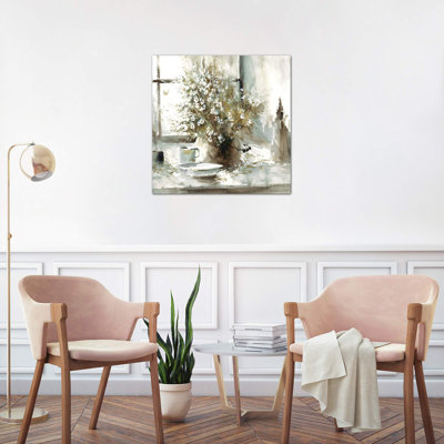 Daisy Still Life by George Bjorkland - Painting on Canvas