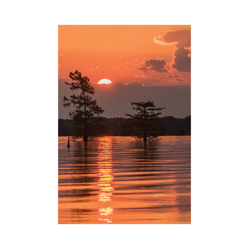 USA, Louisiana, Atchafalaya National Wildlife Refuge. Sunrise On Swamp. by Jaynes Gallery - Wrapped Canvas Gallery-Wrapped Canvas Giclée