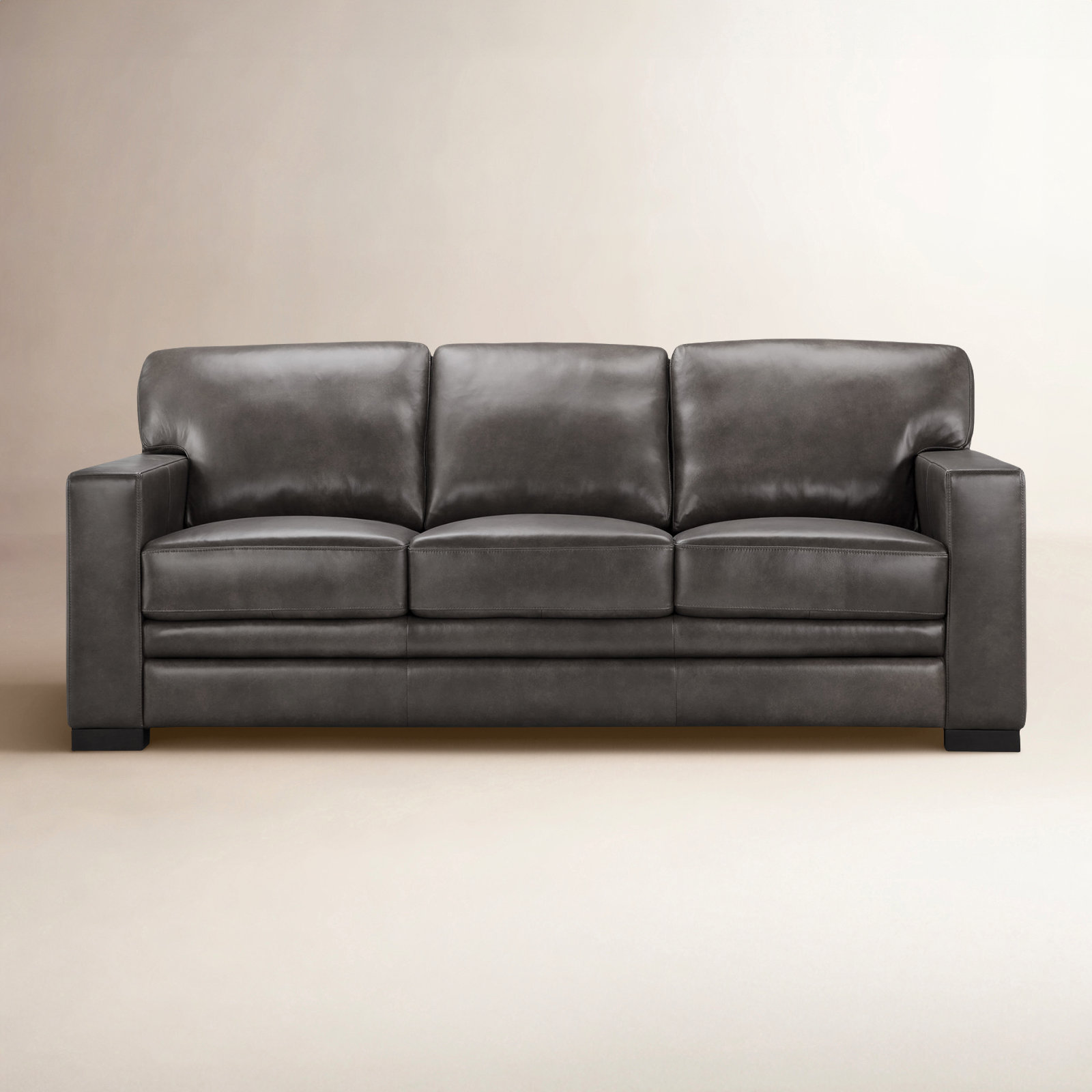 83'' Upholstered Sofa, Gray