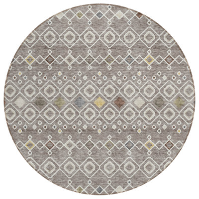Aleighna Area Rug with Non-Slip Backing