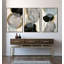 Ensemble de 3 peintures sur toile encadrées