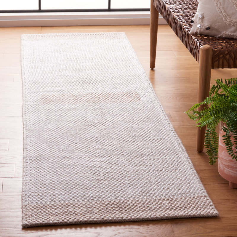 Madaline Flat Weave Wool Rug, Runner 2'3" x 8'