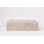 Natural Stone Vessel Bathroom Sink Rectangular Fluted Marble