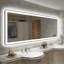 Miroir mural en métal-96129476