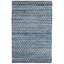Denim Stone Blue Handwoven Cotton Rug-2016897801