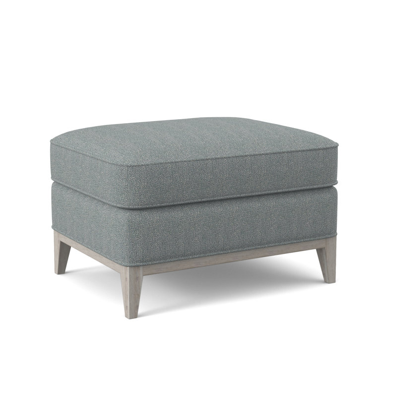 Repose-pieds Sonoma, Bisque, Mélange de polyester Maya cyan