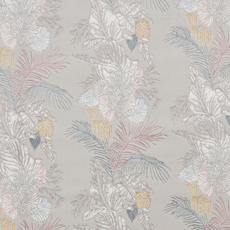 Laurence Llewelyn-Bowen Cathkin Tropicana Floral Machine Woven Area Rug, Bronze, Rectangle 160cm x 230cm