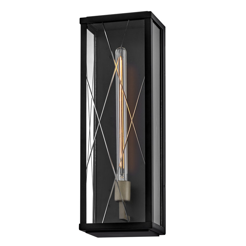 Applique murale en aluminium Monte, H 22 po x l 7,5 po x P 5,75 po